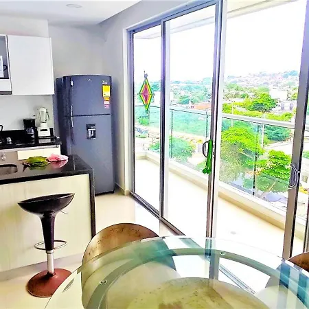 84 2bd 2 Ba New Building With Amenities, Ten Blocks Walled City One To The Beach Cartagena