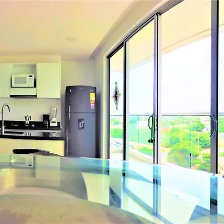 Apartamento 84 2bd 2 Ba New Building With Amenities, Ten Blocks Walled City One To The Beach Cartagena
